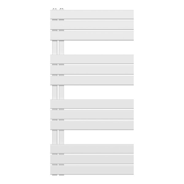 1200x600 - 681 Watt Handdoekradiator Links Aansluiting/Comb - Wit