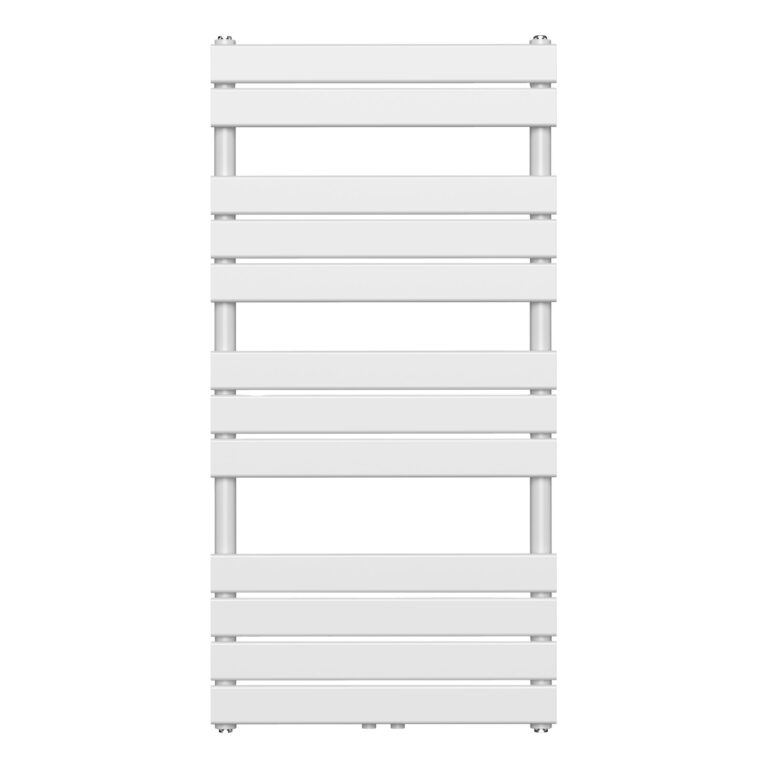 1200x600 - 681 Watt Handdoekradiator Midden Aansluiting Wit