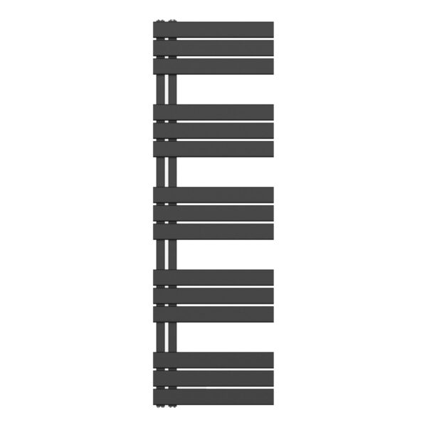 1600X500 - 755 Watt HANDDOEK RADIATOR LINKS AANSLUITINGCOMB- ZWART
