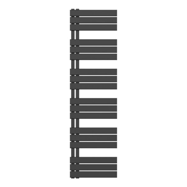 1800X500 - 890 Watt HANDDOEK RADIATOR LINKS AANSLUITINGCOMB- ZWART