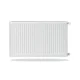 50 x 120 cm - 2239 Watt T22 | MAX 4 paneelradiator geribbelde voorzijde wit