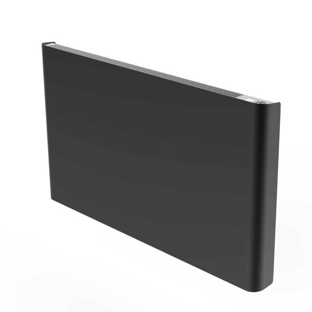 60 x 104 CM - 2000W ELECTRISCHE RADIATOR MUUR MET STEKKER ANTRACIETGRIJS