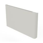 60 x 104 CM - 2000W ELECTRISCHE RADIATOR MUUR MET STEKKER WIT
