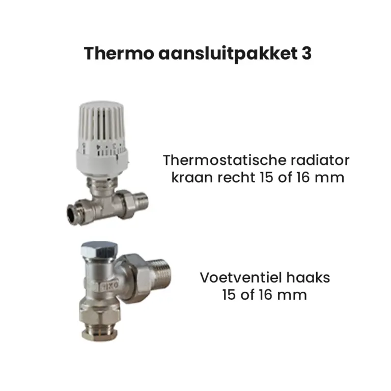 Thermo aansluitpakket 3