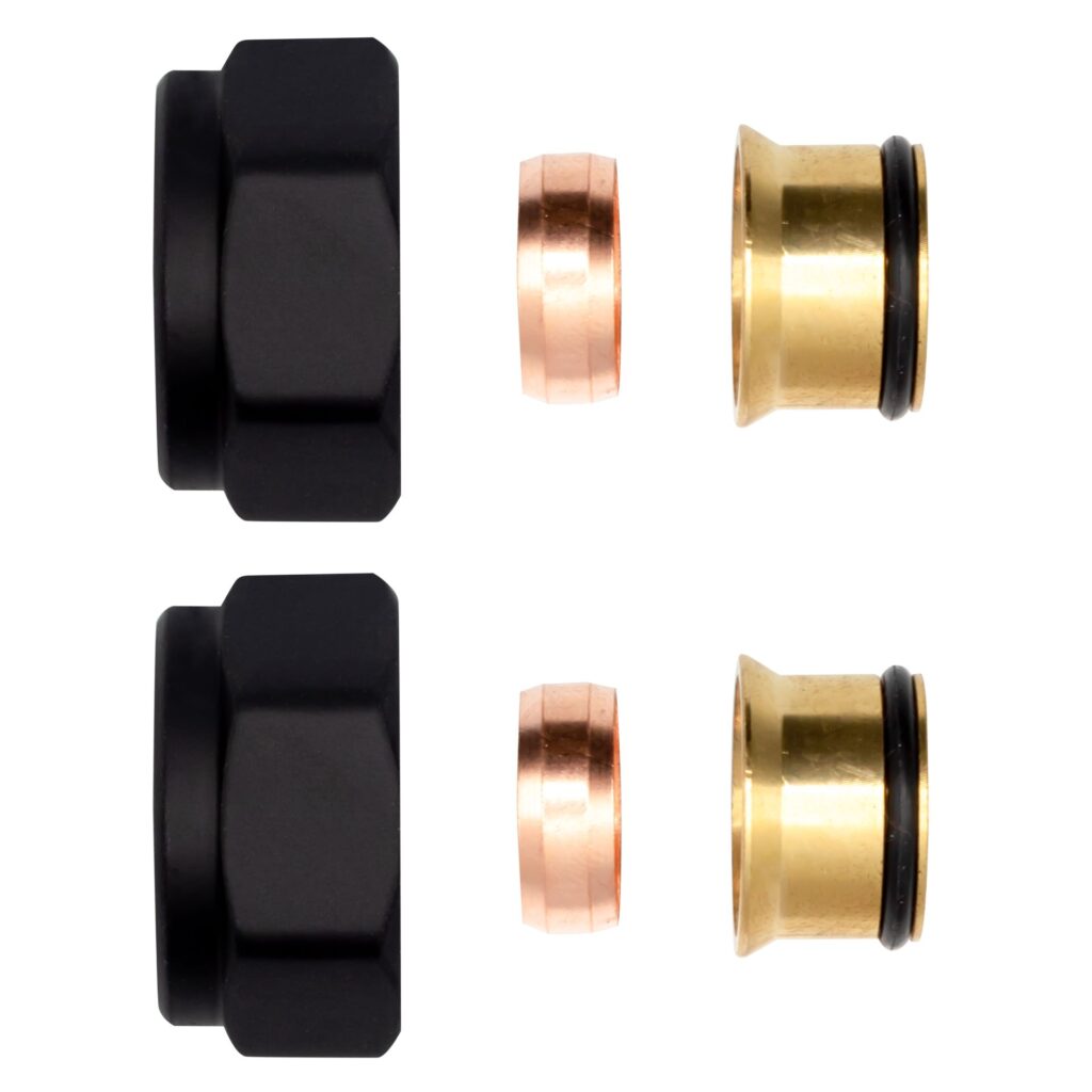 KLEMKOPPELINGEN ZWART EKX15 2STS