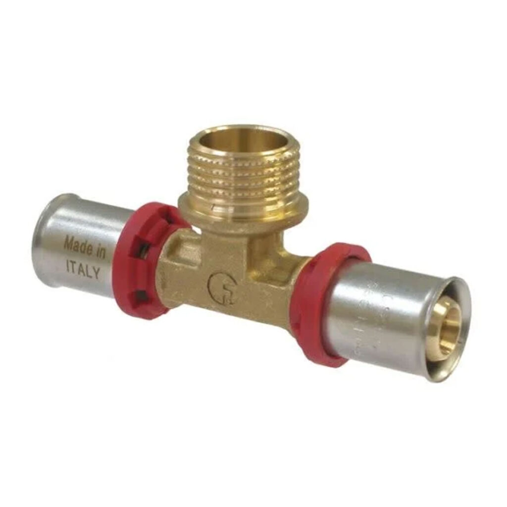 Fornara T-Stuk 20x1/2x20 Buitendraad