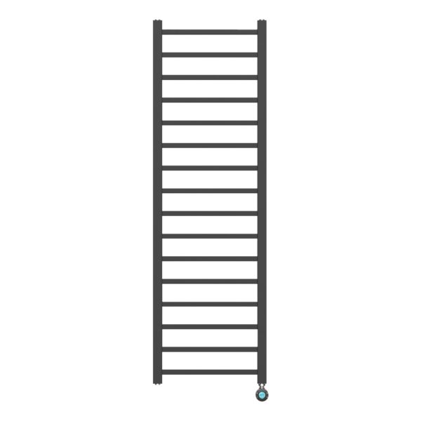 Handdoekradiator Elektrische Zwart 160x50 cm - 551w