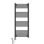 Handdoekradiator Electrisch 120x50 cm - Zwart - Belrad - 700w