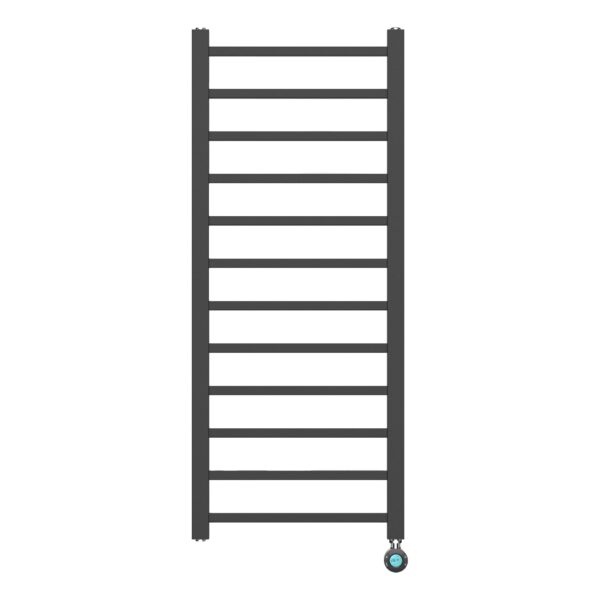 Handdoekradiator Elektrische Zwart 120x50 cm - 413w