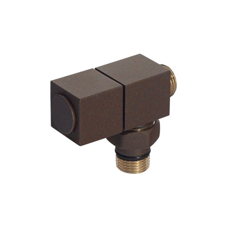 Azur Hoek Ventiel ½ PPRC Compatibel Russet Donkerbruin Kleur