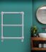 Bianca Geborsteld Mat Inox RVS Designradiator