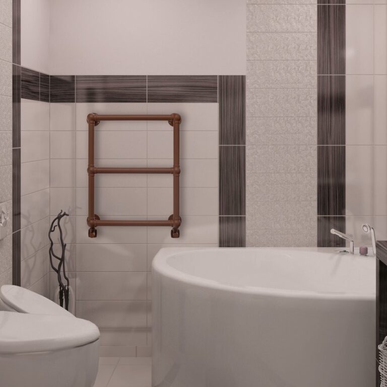 Bianca Sepia Bruine Designradiator