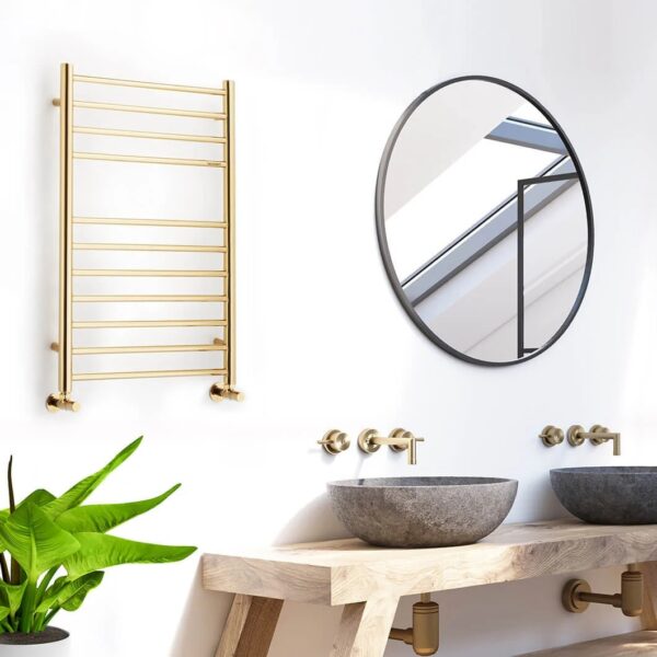 Bluebell Glanz Brass Gold Designradiator