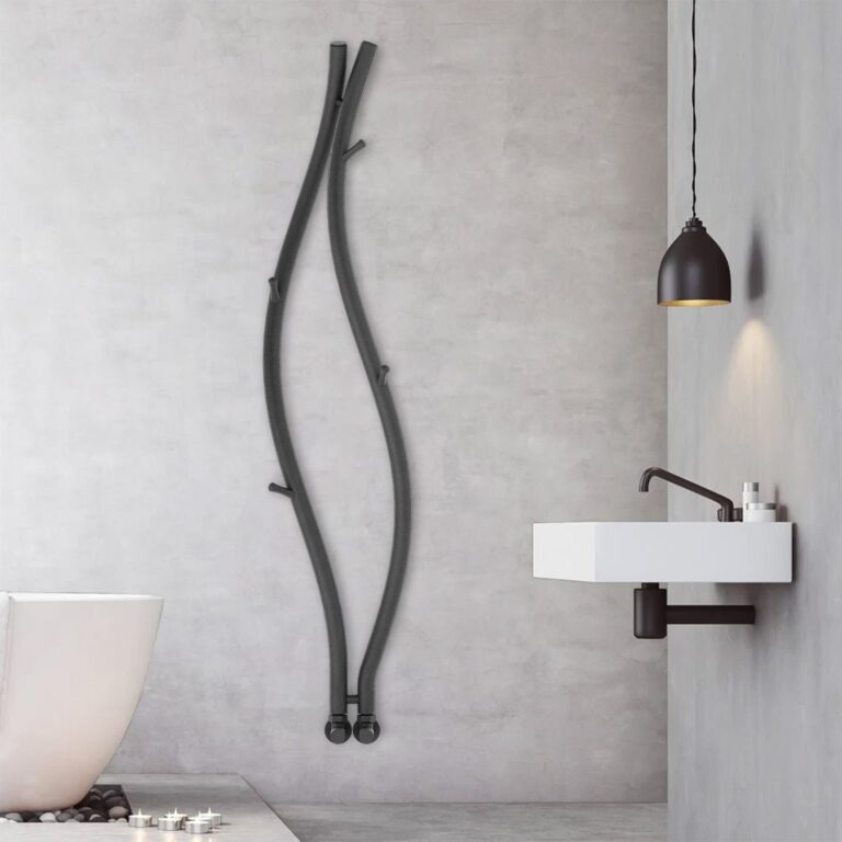 Flake Z Night Black Designradiator