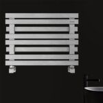 Laris Geborsteld Mat Inox Designradiator
