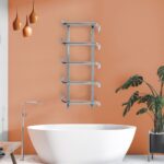 100X50 cm RVS Glanzende Designradiator Samos