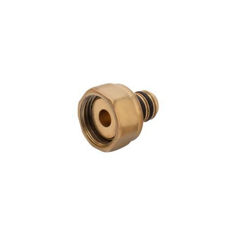 Onix - Azur Pex Aansluitadapter Ø16 x 2 mm Geborsteld Brass