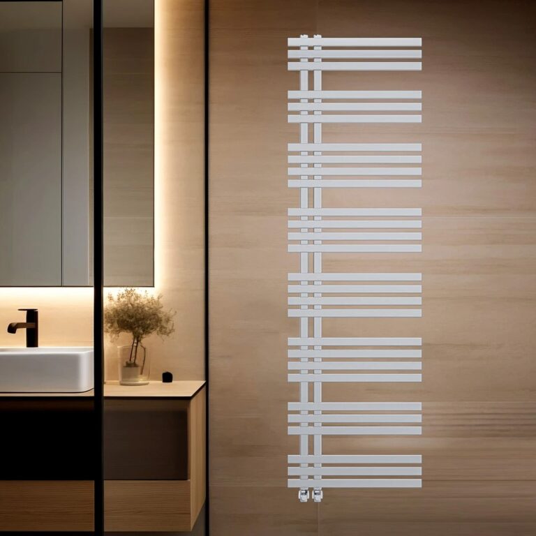 170x50 cm RVS Designradiator Glanzend Blues