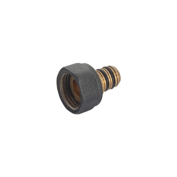 Onix - Azur Pex Aansluitadapter Ø16 x 2 mm Night Black