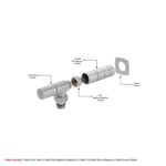 Onix Hoek Borstel Oppervlakte Ventiel Pakket