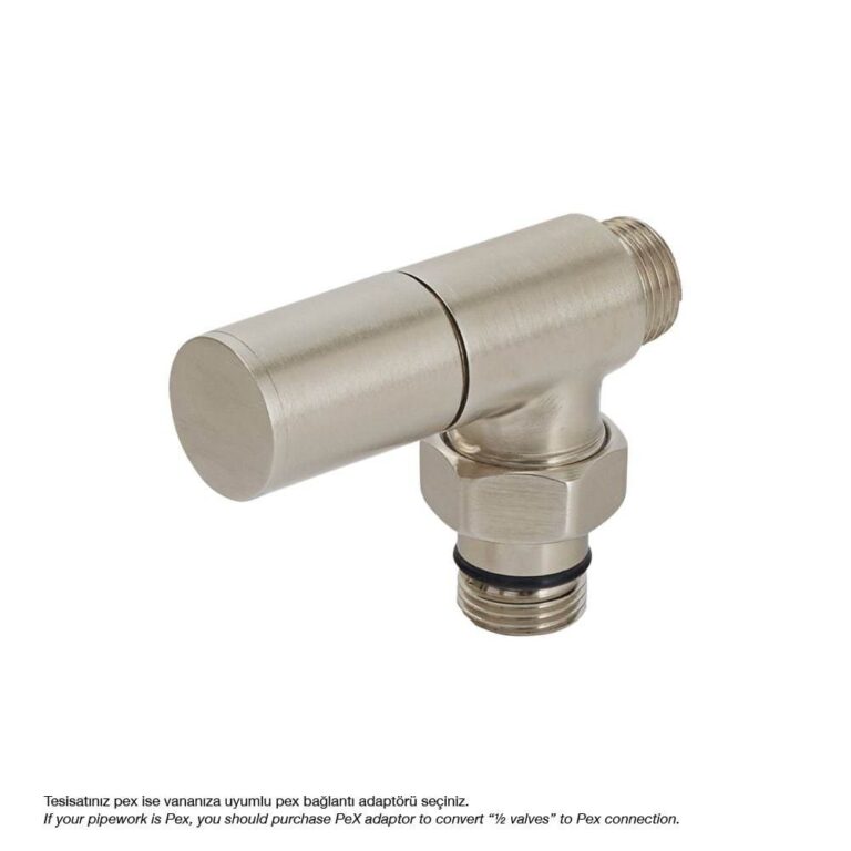 Onix Hoek Ventiel ½ PPRC Compatibele Geborsteld Matte Satijn Kleur