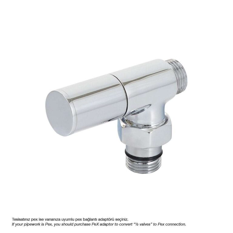 Onix Hoek Ventiel ½ PPRC Compatibel Glanzend