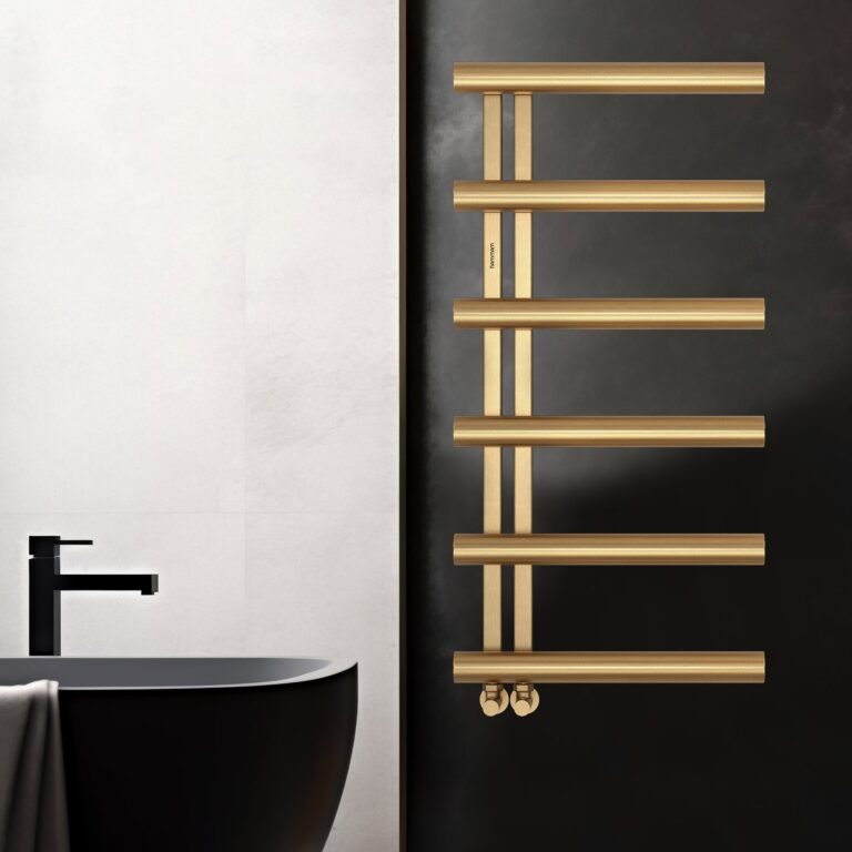 100x50 cm Asos RVS Geborsteld Brass Gold