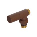 Onix Hoek Ventiel ½ PPRC Compatibel Sepia Bruin