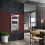 Taurus Geborsteld Mat Inox Designradiator