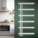 Terra Geborsteld Mat Inox RVS Designradiator