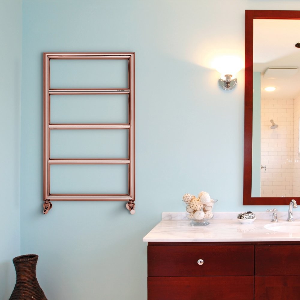 Trendy Glanzend Koper Designradiator