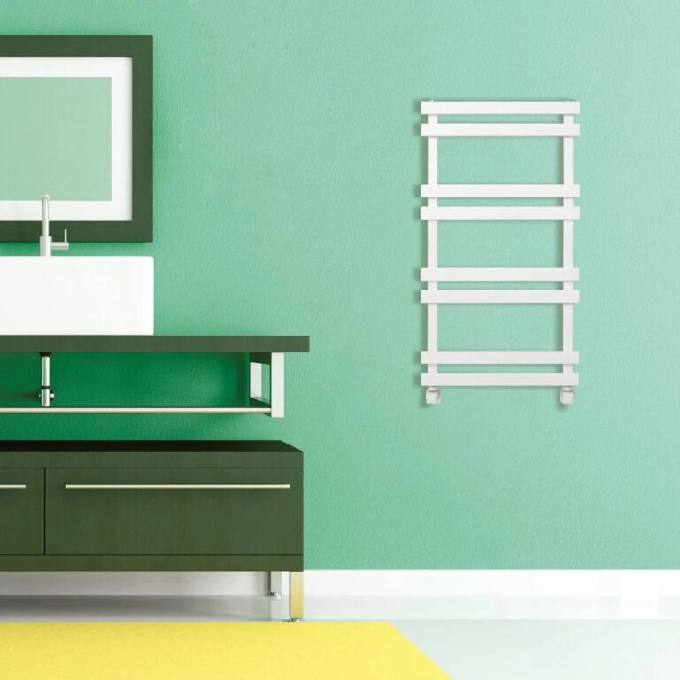 Zenith Frost Glinsterde Witte Designradiator