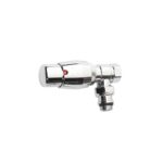 ½ Pasifik Hoek Thermostatische Chroom Ventiel