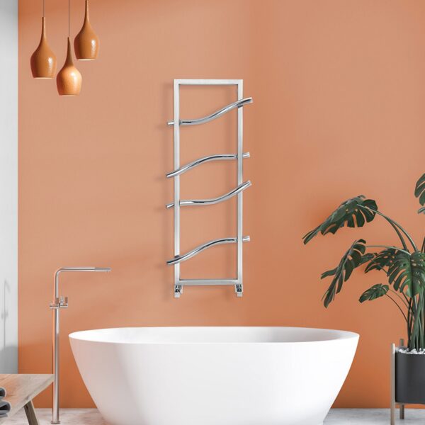 120X50 cm RVS Glanz Designradiator Mixology