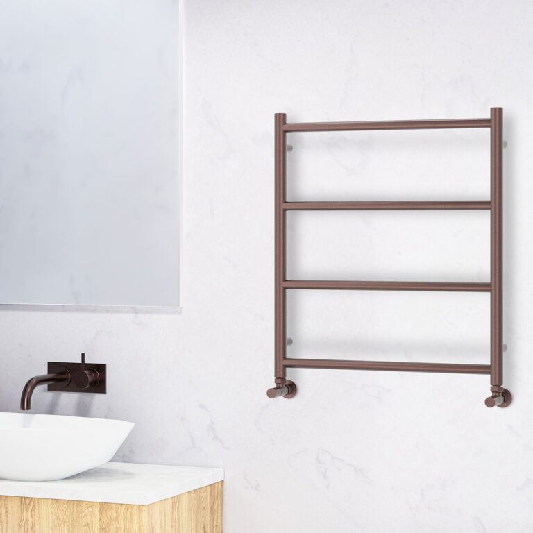 67,5x60 cm Tono RVS Geborsteld Mat Koper