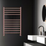 75X50 cm RVS Bluebell Glanz Koper Designradiator