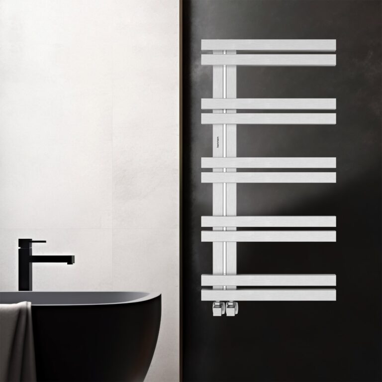 98x50 cm Neo Georsteld Matte Inox RVS Designradiator