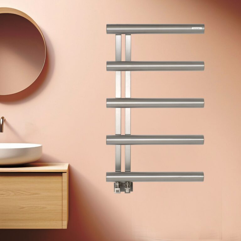 Avanos Geborsteld Mat Inox RVS Designradiator