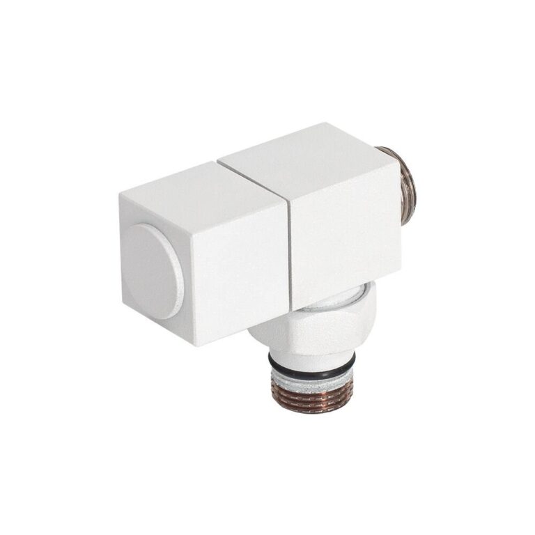 Azur Hoek Ventiel ½ PPRC Compatibel Frost Zilverachtig Wit Kleur