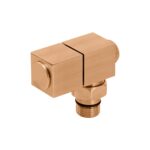 Azur Hoek Ventiel ½ PPRC Compatibele Geborsteld Brons Kleur