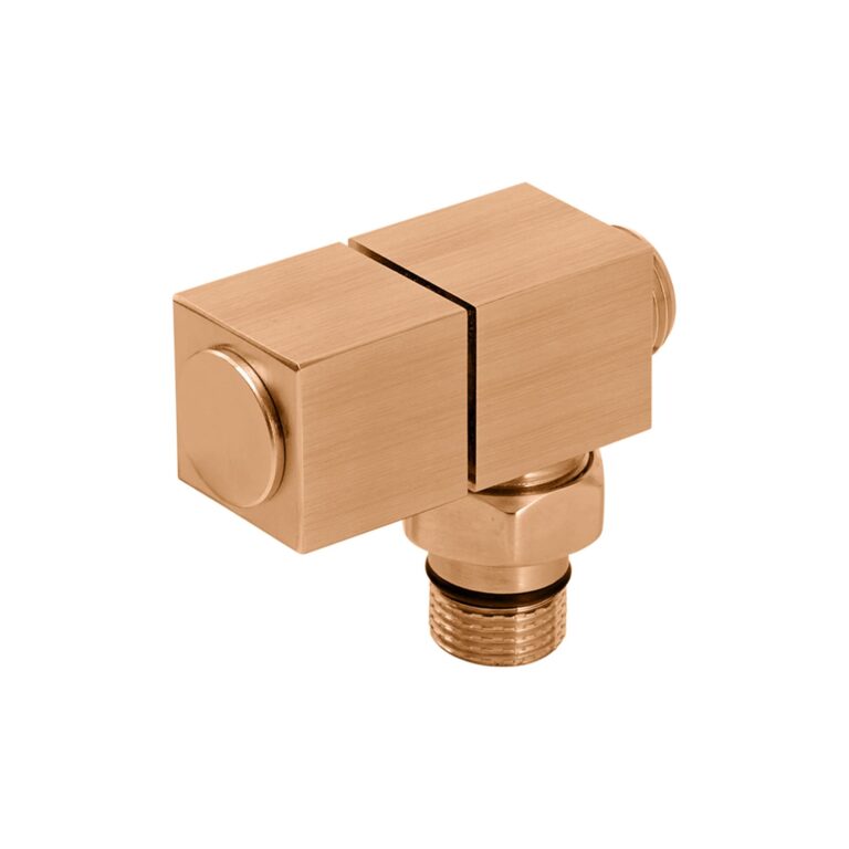 Azur Hoek Ventiel ½ PPRC Compatibele Geborsteld Brons Kleur