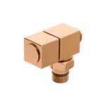 Azur Hoek Ventiel ½ PPRC Compatibel Glanzend Brons Kleur