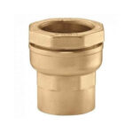 Rechte Decakoppeling Voor Stalen En Pe Buis 010R 3/4VRx27