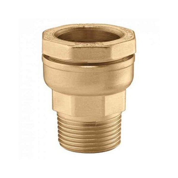 Rechte Decakoppeling Voor Stalen En Pe Buis 015R 1"Mx34