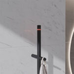 Callista elektrische staafhanddoekradiator 60 Watt 150 cm mat zwart - Afbeelding 3