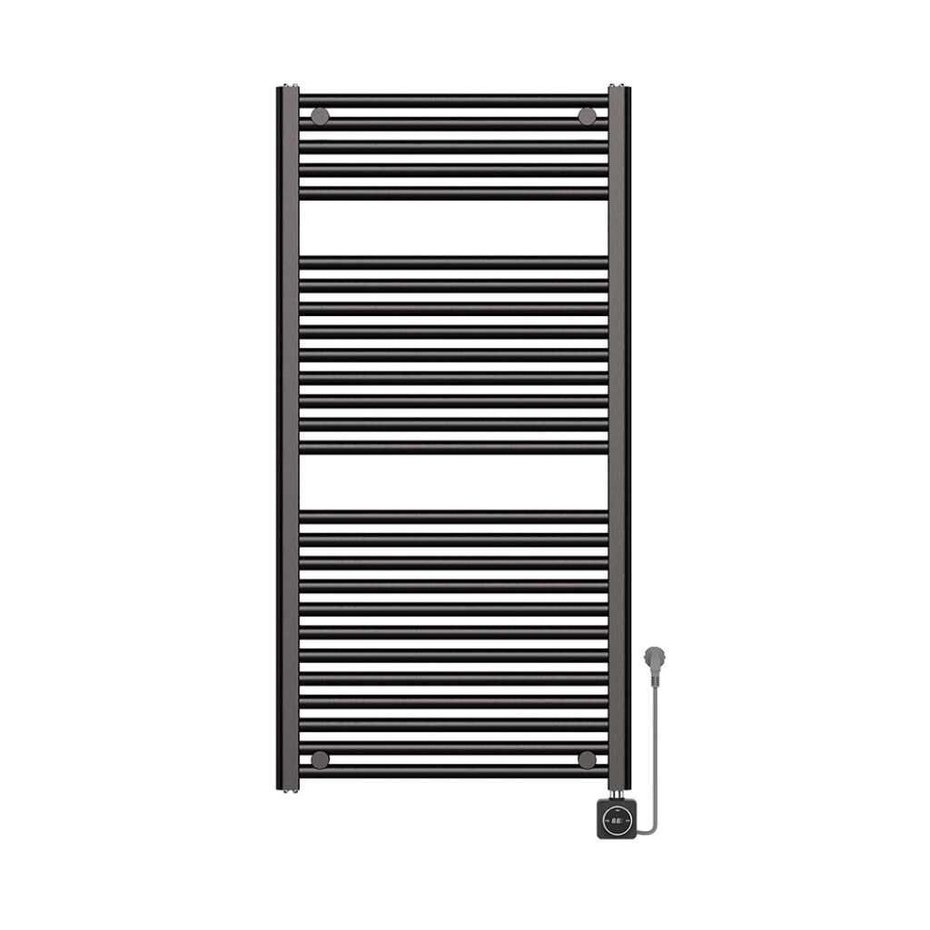 Elara elektrische radiator Smart WiFi 118,5 x 60 cm gunmetal
