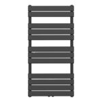 120x60 cm - 681 Watt Handdoekradiator Links Aansluiting - Zwart