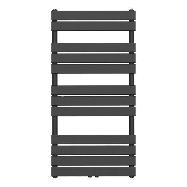 120x60 cm - 681 Watt Handdoekradiator Links Aansluiting - Zwart