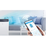 Aux Sinlge Split Airconditioner - Buiten En Binnen Unit - 12000BTU - 3,4KW - Wit - R32 - Koelen En Verwarmen - Afbeelding 3