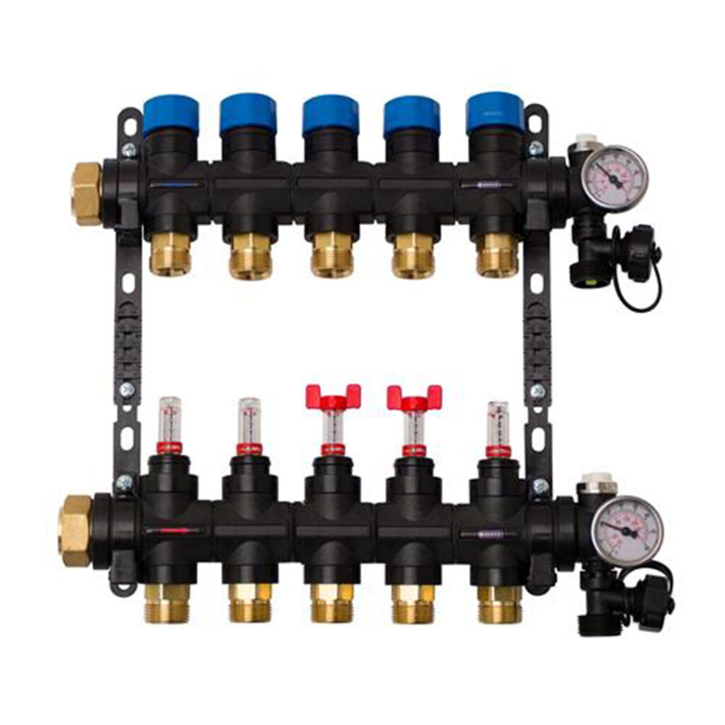 Henco Composiet lt 1" Vloerverdeler 10 - Groeps